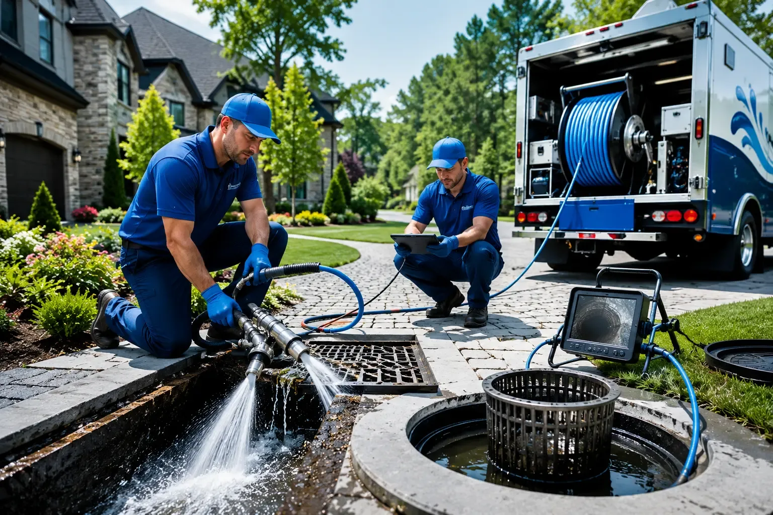 Local outdoor drain cleaning professionals in Holden, WV