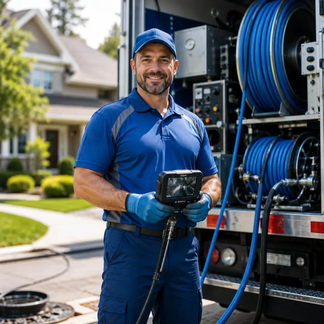 Local outdoor drain cleaning specialists in Holden, WV